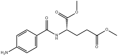 N-(p-AMinobenzoyl)-L-glutaMic Acid DiMethyl Ester, 52407-60-0, 結(jié)構(gòu)式