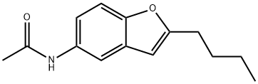 N-(2-butylbenzofuran-5-yl)acetaMide Struktur