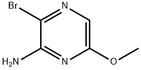 3-Bromo-6-methoxypyrazin-2-amine Struktur