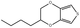 2-Butyl-2,3-dihydrothieno[3,4-b]-1,4-dioxine Structure