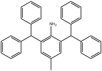 2,6-dibenzhydryl-4-Methylaniline Struktur