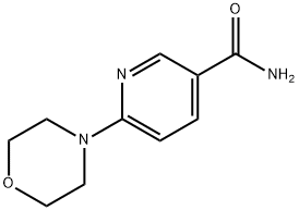 6-MorpholinonicotinaMide Struktur