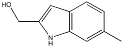 (6-Methyl-1H-indol-2-yl)Methanol Struktur