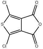 4,6-dichlorothieno[3,4-c]furan-1,3-dione Struktur