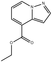 Ethyl pyrazolo[1,5-a]pyridine-4-carboxylate Struktur