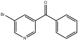 (5-BroMopyridin-3-yl)(phenyl)Methanone Struktur