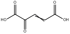 3,4-didehydro-2-ketoglutaric acid Struktur