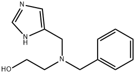 2-(((1H-IMidazol-4-yl)Methyl)(benzyl)aMino)ethanol Struktur