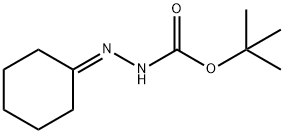 tert-butyl 2-cyclohexylidenehydrazinecarboxylate Struktur