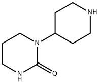 Tetrahydro-1-(4-piperidinyl)-2(1H)-pyriMidinone Struktur