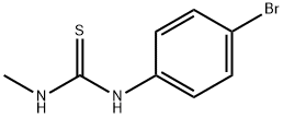 1-(4-broMophenyl)-3-Methylthiourea Struktur