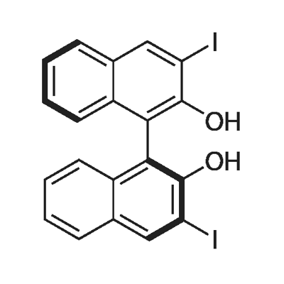 S-3,3'-diiodo-[1,1'-Binaphthalene]-2,2'-diol Struktur