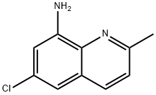 6-Chloro-2-Methylquinolin-8-aMine Struktur