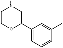 2-(3-Methylphenyl)-Morpholine HCl Struktur