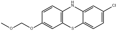 2-Chloro-7-(MethoxyMethoxy)-10H-phenothiazine Struktur