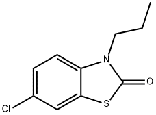 6-Chloro-3-propylbenzo[d]thiazol-2(3H)-one Structure