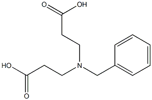 N-Benzyl-3,3'-iMinodipropionic Acid Struktur