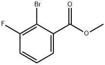 methyl 2-bromo-3-fluorobenzoate Struktur