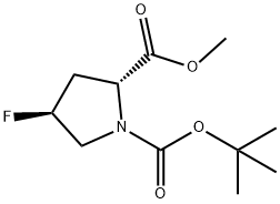 Methyl (2R,4S)-1-Boc-4-fluoropyrrolidine-2-carboxylate