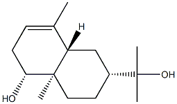 3-EudesMene-1β,11-diol Struktur