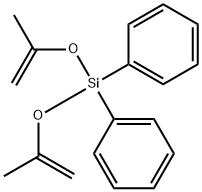 Diisopropenyloxydiphenylsilane Struktur