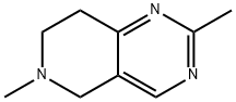 2,6-DiMethyl-5,6,7,8-tetrahydro-pyrido[4,3-d]pyriMidine Struktur