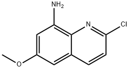 2-Chloro-6-Methoxyquinolin-8-aMine Struktur