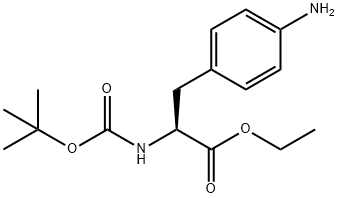 L-Phenylalanine, 4-aMino-N-[(1,1-diMethylethoxy)carbonyl]-, ethyl ester