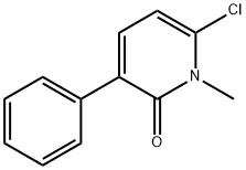 6-Chloro-1-Methyl-3-phenylpyridin-2(1H)-one Struktur