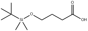 Butanoicacid, 4-[[(1,1-diMethylethyl)diMethylsilyl]oxy]- Struktur