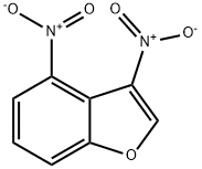 3,4-Dinitrobenzofuran Struktur