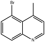 5-BroMo-4-Methylquinoline Struktur