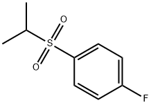 1-fluoro-4-(propane-2-sulfonyl)benzene Struktur