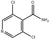 3,5-dichloro-4-pyridine-carboxaMide Struktur