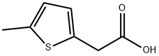 2-(5-Methylthiophen-2-yl)acetic acid Struktur