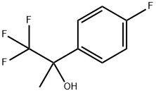 1,1,1-trifluoro-2-(4-fluorophenyl)propan-2-ol Struktur