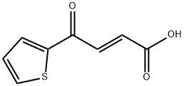 trans-3-(2-Thenoyl)acrylic Acid Struktur