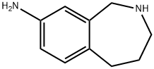 8-aMino-2,3,4,5-tetrahydro-1H-benzo[c]azepine Struktur