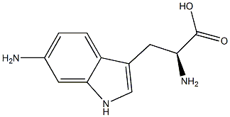 6-aMino-tryptophan Struktur