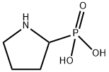 2-Pyrrolidinylphosphonic Acid Struktur