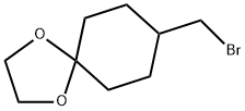 8-(BroMoMethyl)-1,4-dioxaspiro[4.5]decane Struktur