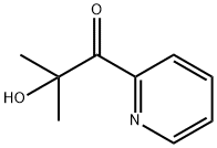 2-hydroxy-2-Methyl-1-(2-pyridinyl)-1-Propanone Struktur