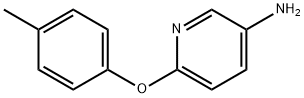 3-Pyridinamine,6-(4-methylphenoxy)-(9CI) Struktur