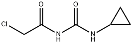 3-(2-Chloroacetyl)-1-cyclopropylurea Struktur