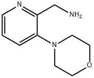 C-(3-Morpholin-4-yl-pyridin-2-yl)-MethylaMine Struktur