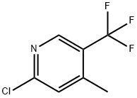 2-Chloro-4-Methyl-5-(trifluoroMethyl)pyridine Struktur