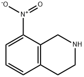 8-Nitro-1,2,3,4-tetrahydroisoquinoline Structure