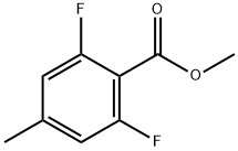 Methyl 2,6-difluoro-4-Methylbenzoate Struktur