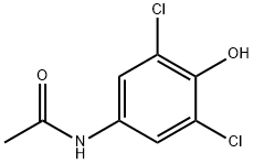 N-(3,5-Dichloro-4-hydroxyphenyl)acetamide Struktur