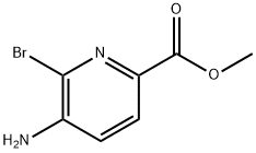 Methyl 5-aMino-6-broMopicolinate Struktur